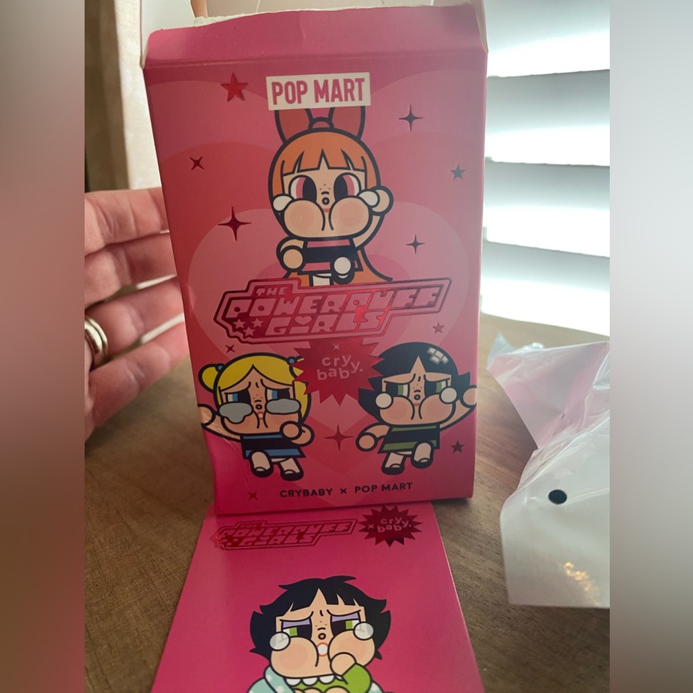 POP MART Crybaby The PowerPuff Girls Series - Sleepy Buttercup - OB, Wrapped - Picture 4 of 7